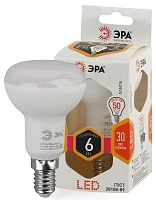 Лампа светодиодная R50-6w-827-E14 480лм ЭРА